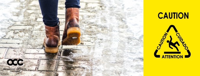 Broken Wrists-blog - Colorado Center of Orthopaedic Excellence Broken wrist from slipping on ice