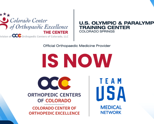 CCOE BLOG BANNER - Now OCC - Colorado Center of Orthopaedic Excellence CCOE in now part of OCC