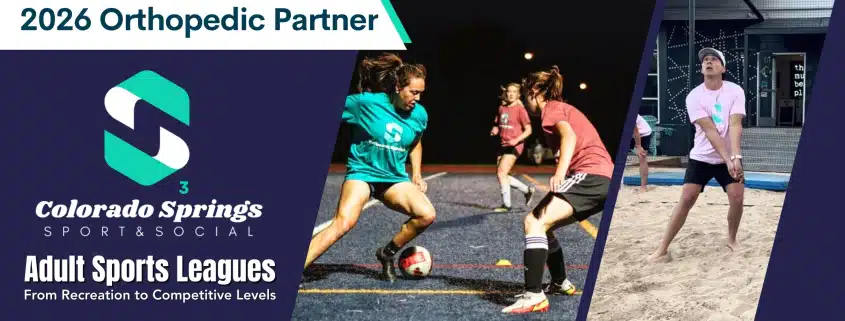 CSSS BLOG BANNER - Colorado Center of Orthopaedic Excellence Colorado Springs Sports & Social